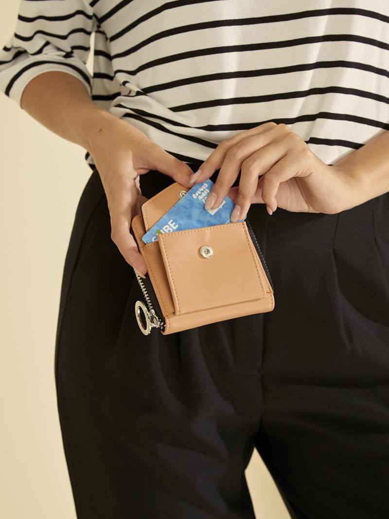 Billetera Mini Rivas Camel