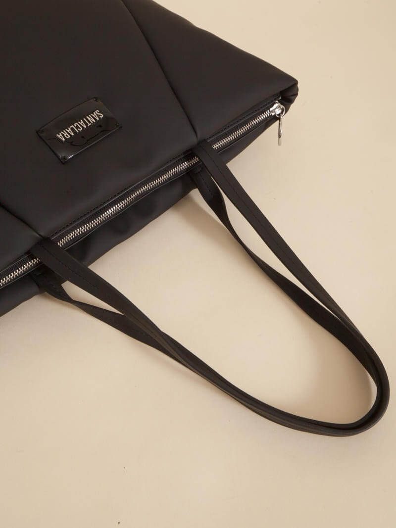 Shopping Bag Sofia Negro Porta Notebook