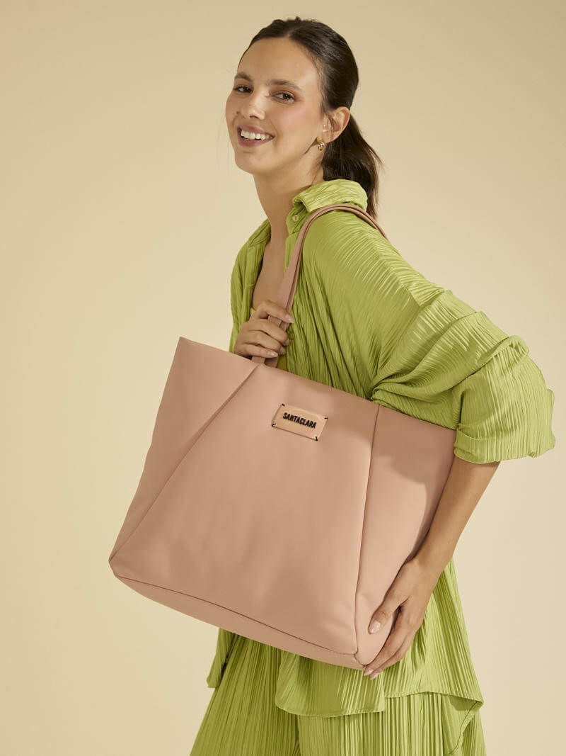 Shopping Bag Sofia Rosa Viejo Porta Notebook