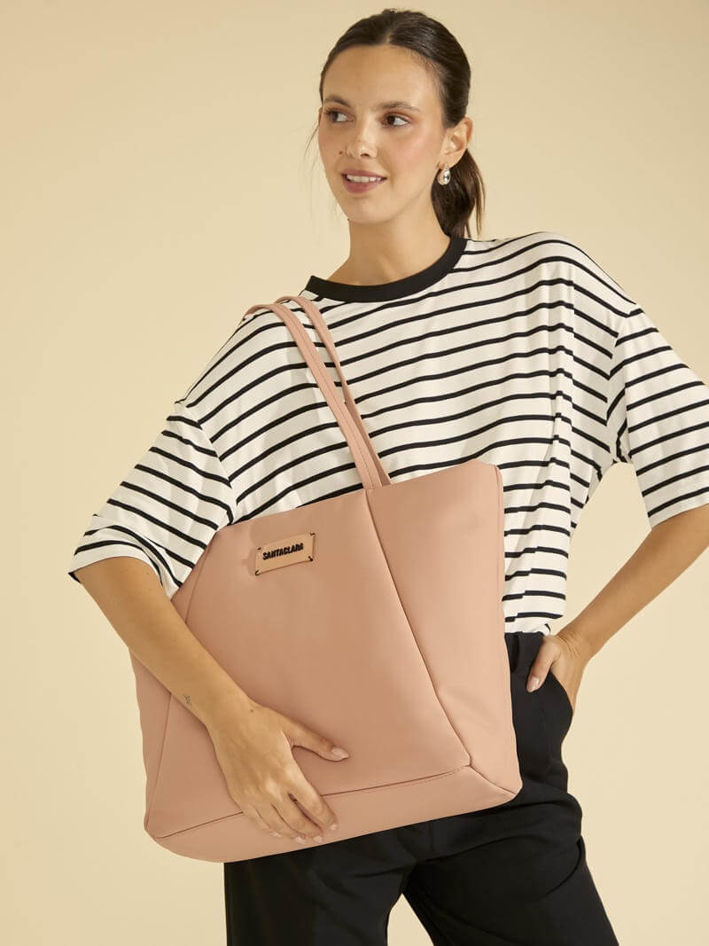 Shopping Bag Sofia Rosa Viejo Porta Notebook