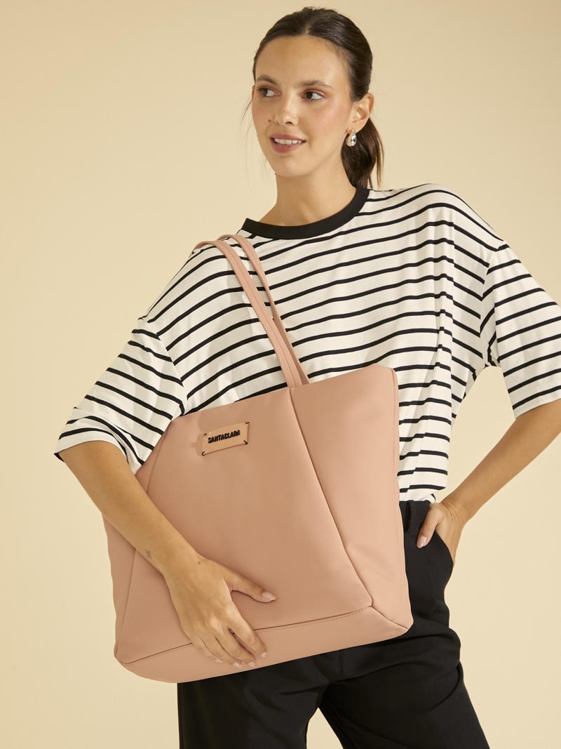Shopping Bag Sofia Rosa Viejo Porta Notebook