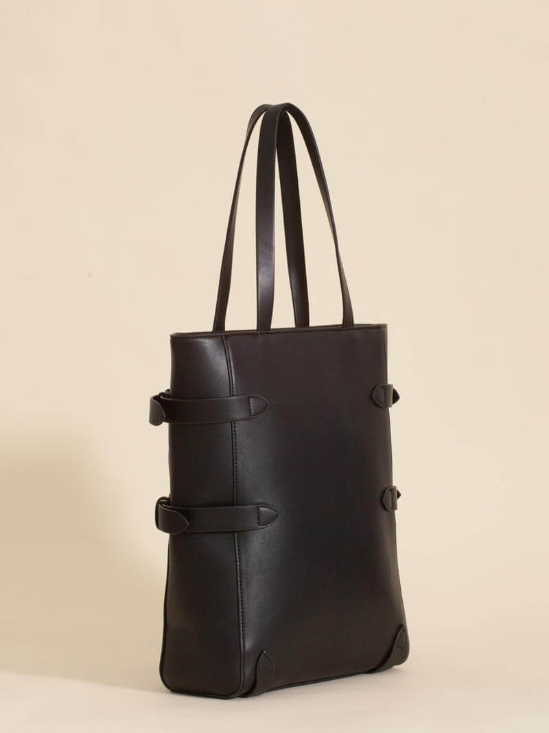 Shopping Bag Solana Negro Porta Notebook