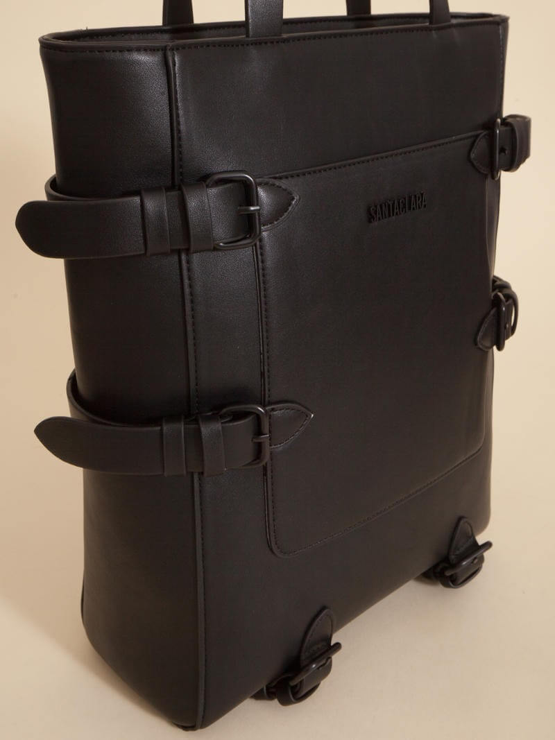 Shopping Bag Solana Negro Porta Notebook