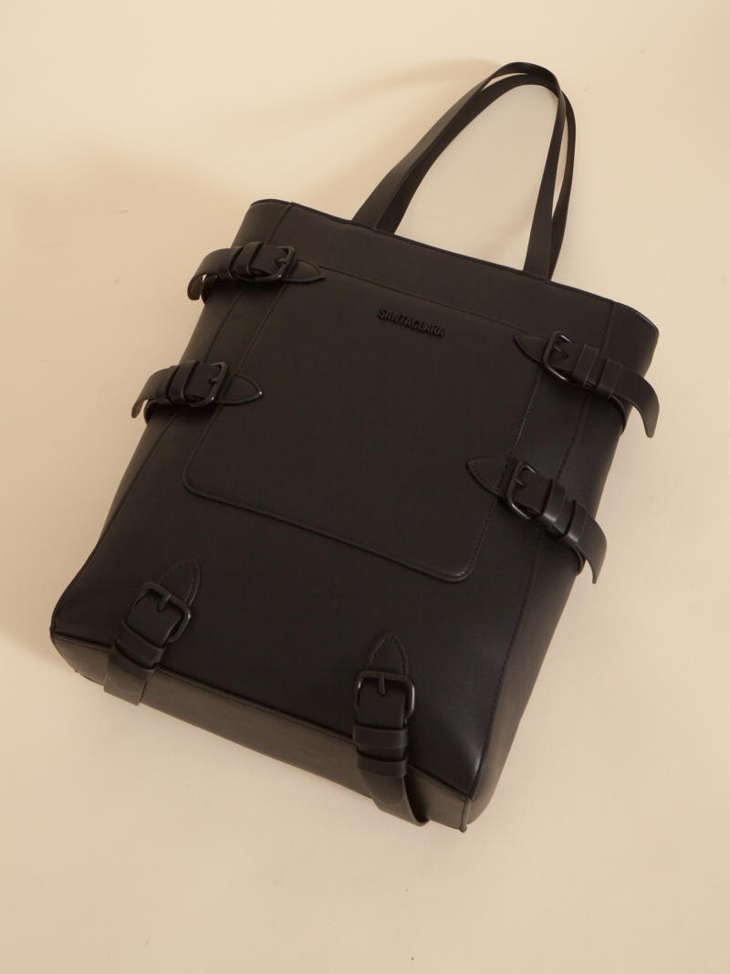 Shopping Bag Solana Negro Porta Notebook