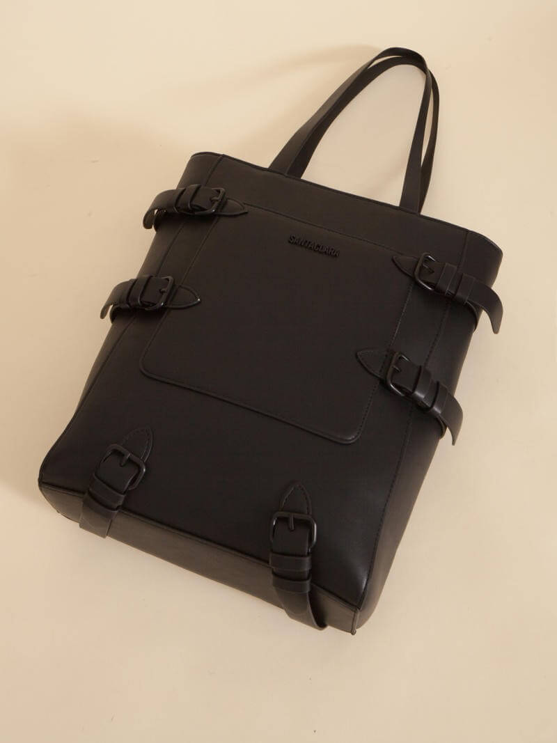 Shopping Bag Solana Negro Porta Notebook