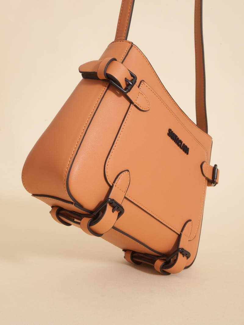 Bandolera Solana Camel