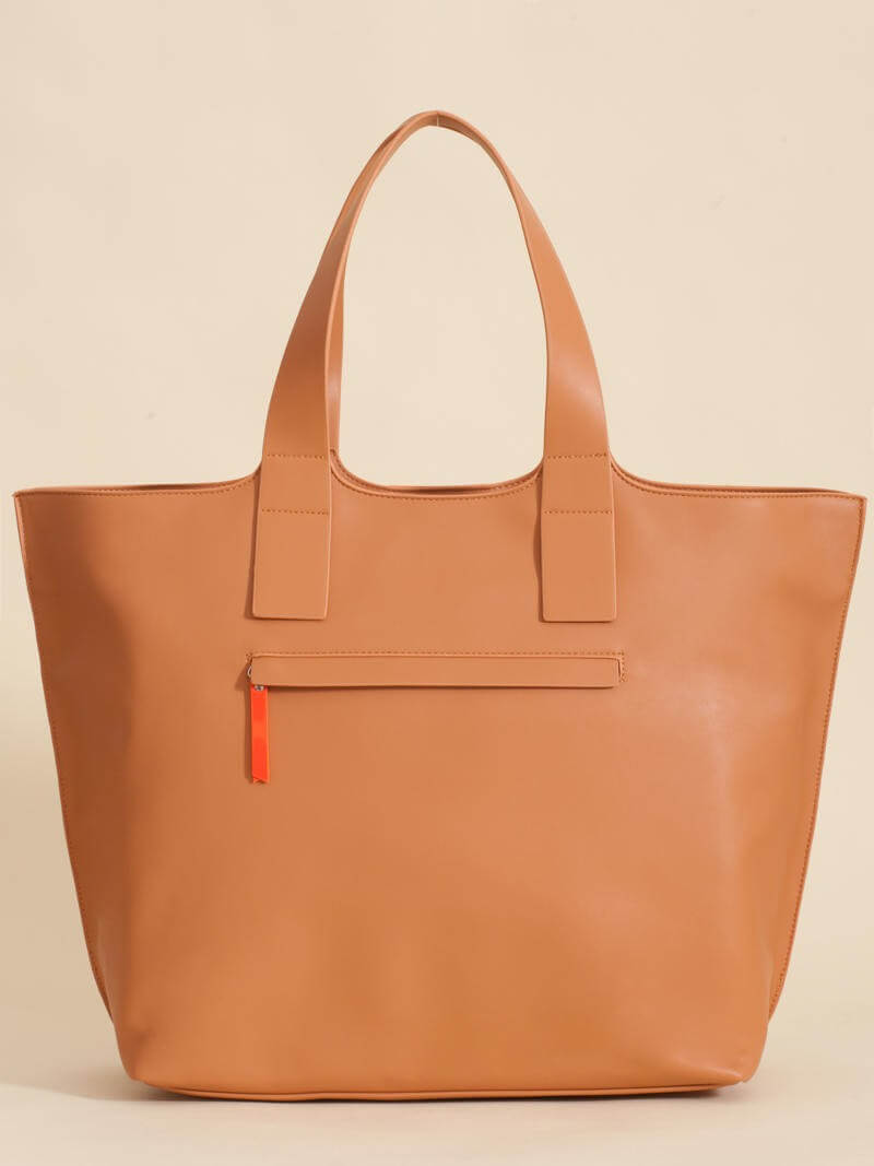 Maxibolso Sonia Camel Porta Notebook