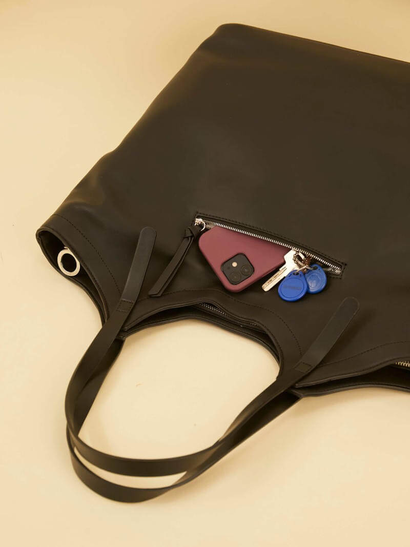 Maxibolso Fran Negro Porta Notebook