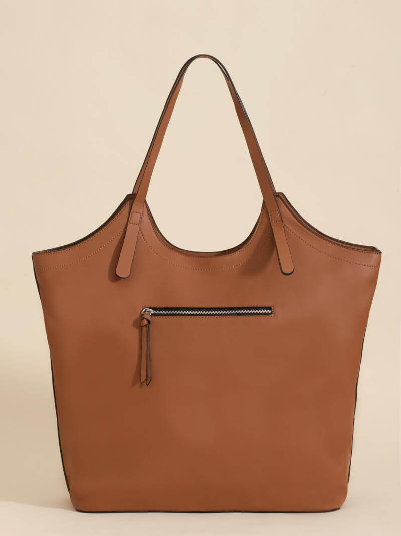 Maxibolso Fran Marrón Porta Notebook