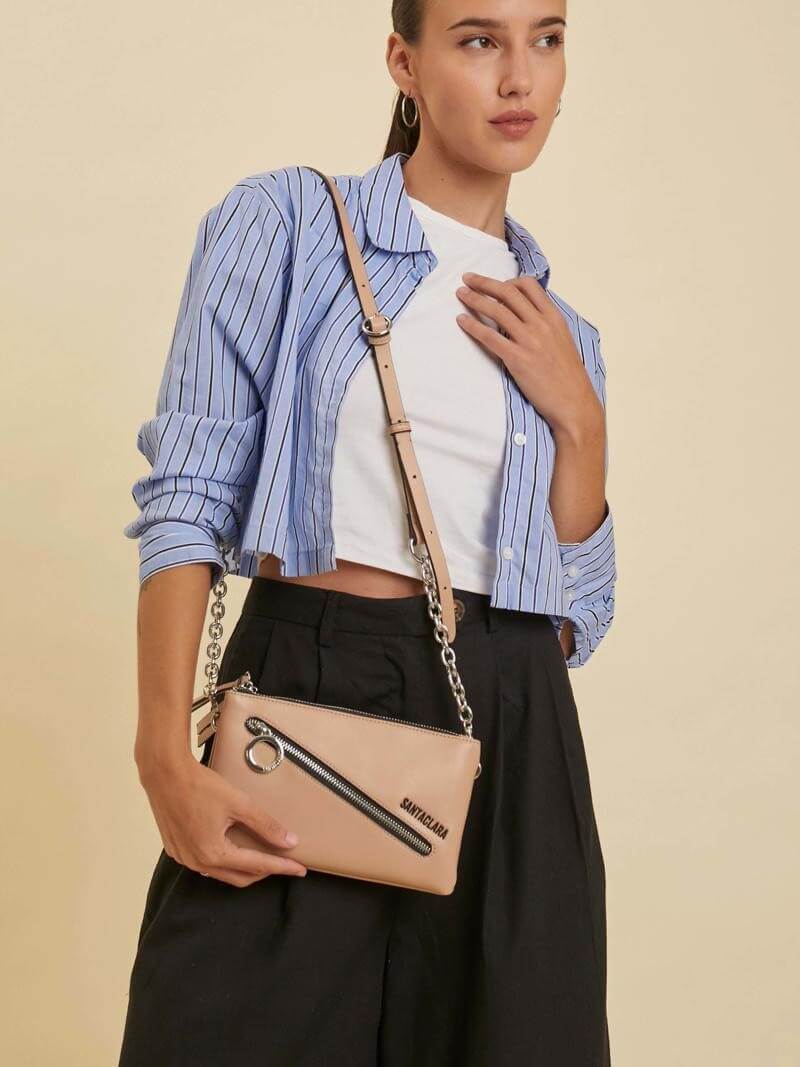 Bandolera Oli Beige
