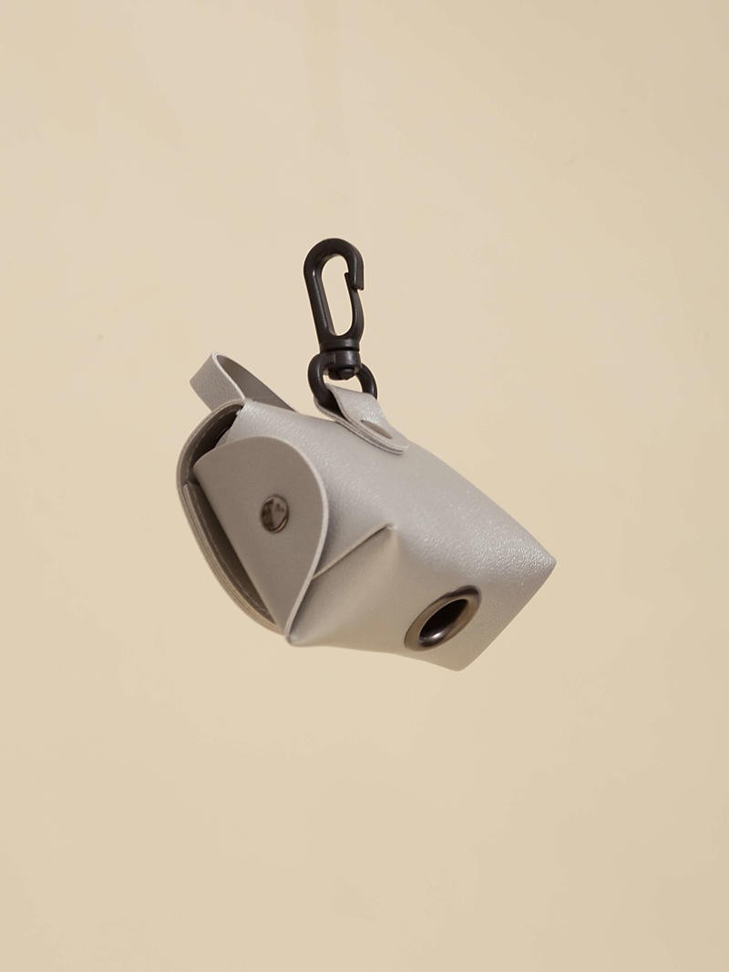 Poop Bag Huella Plata Para Mascotas