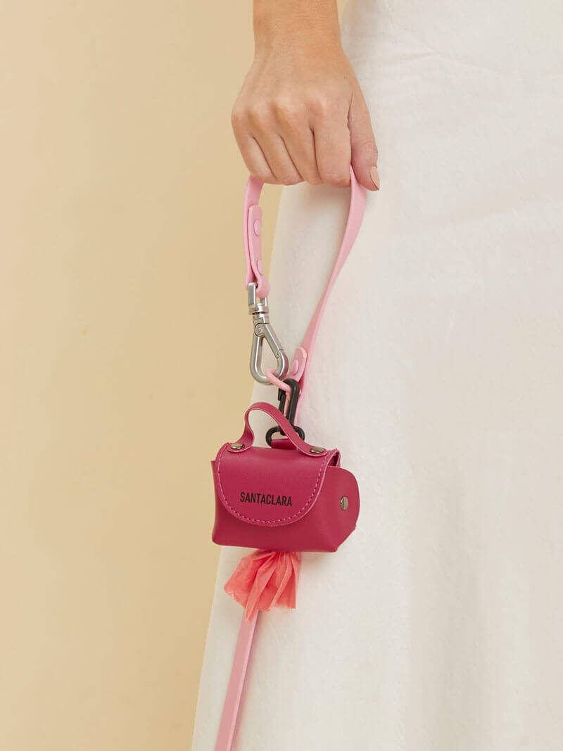 Poop Bag Huella Cereza Para Mascotas