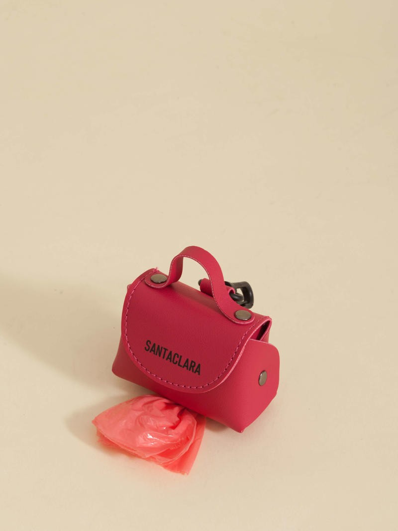 Poop Bag Huella Cereza Para Mascotas