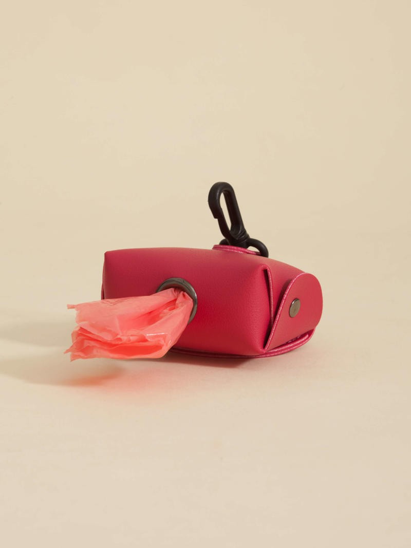 Poop Bag Huella Cereza Para Mascotas