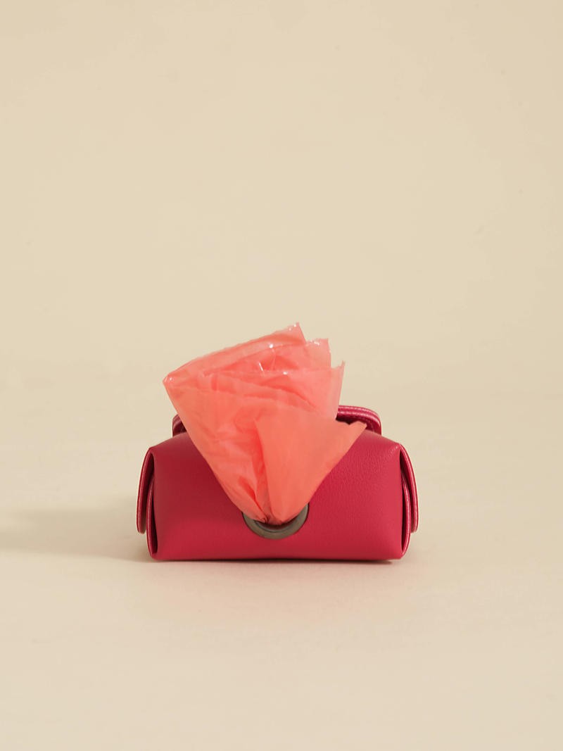 Poop Bag Huella Cereza Para Mascotas