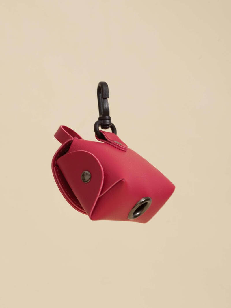 Poop Bag Huella Cereza Para Mascotas