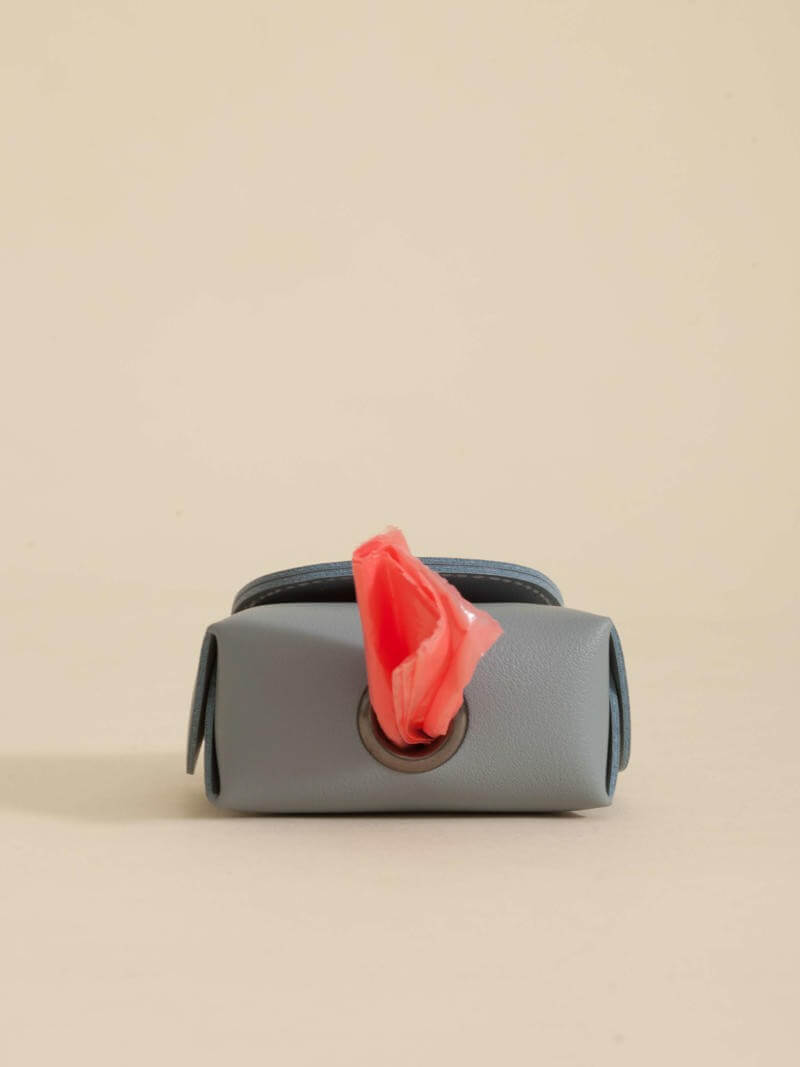 Poop Bag Huella Azul aero Para Mascotas