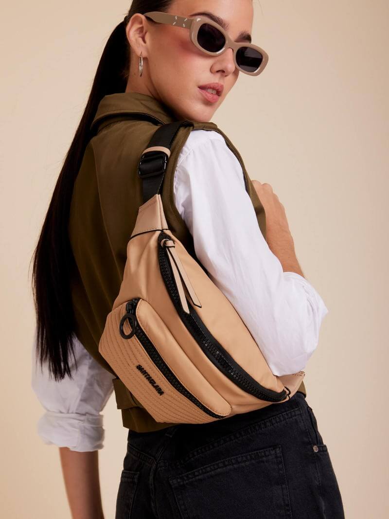 Riñonera Alina Beige