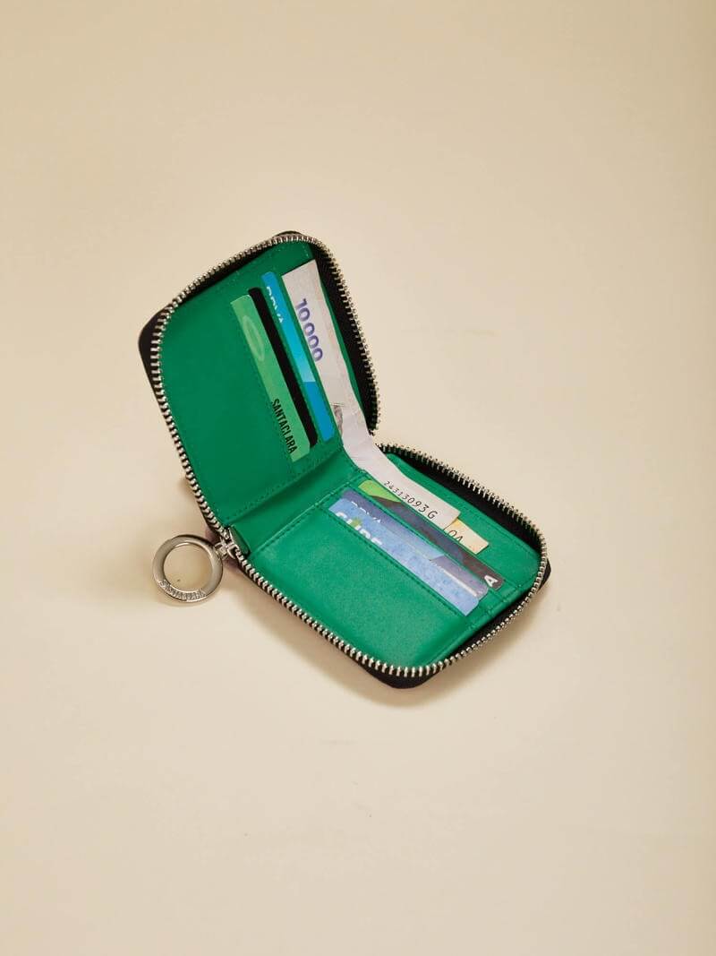 Billetera Mini Halo Verde