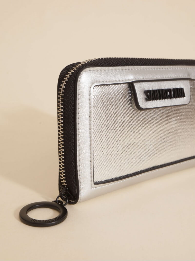 Billetera Sparks Plata