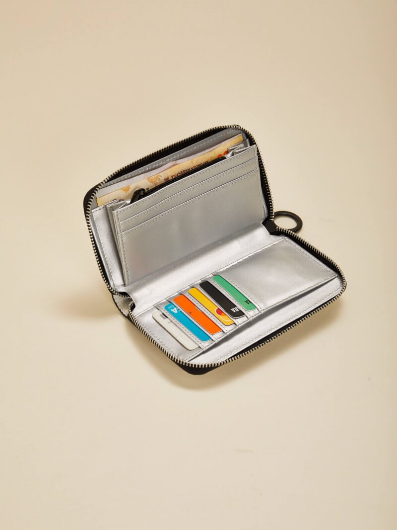 Billetera Sparks Plata