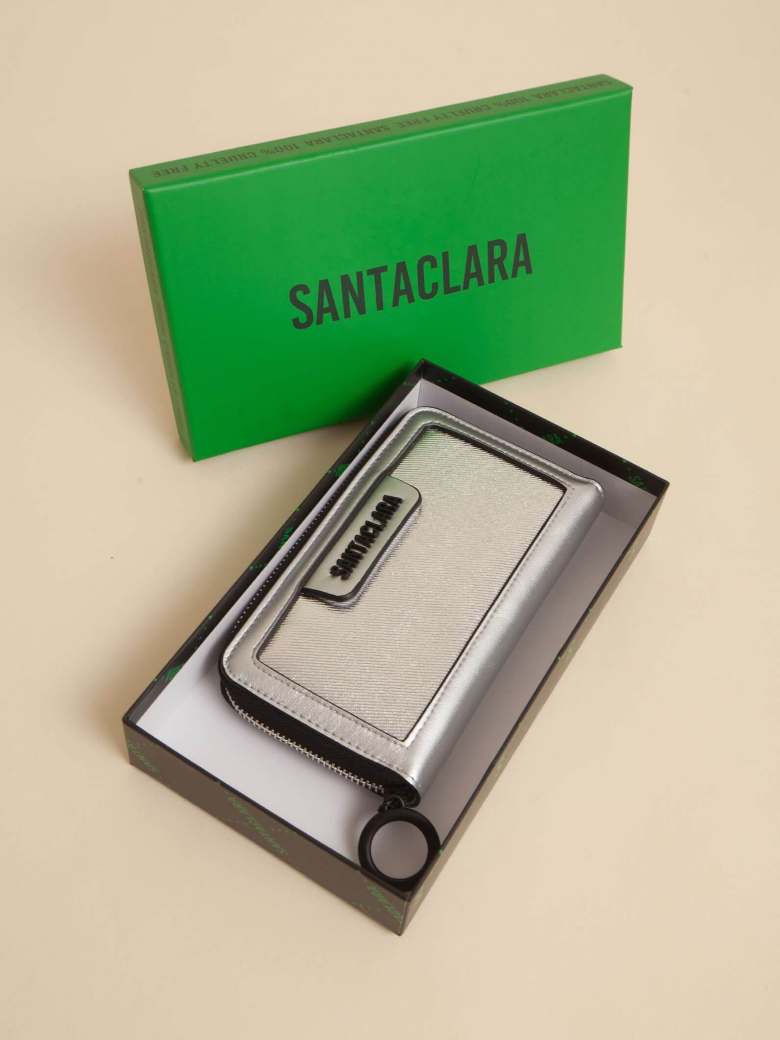 Billetera Sparks Plata