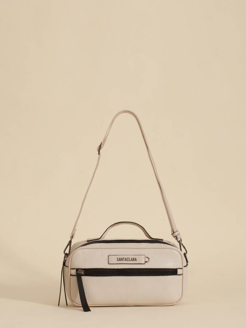 Bandolera Neceser Trama Crudo