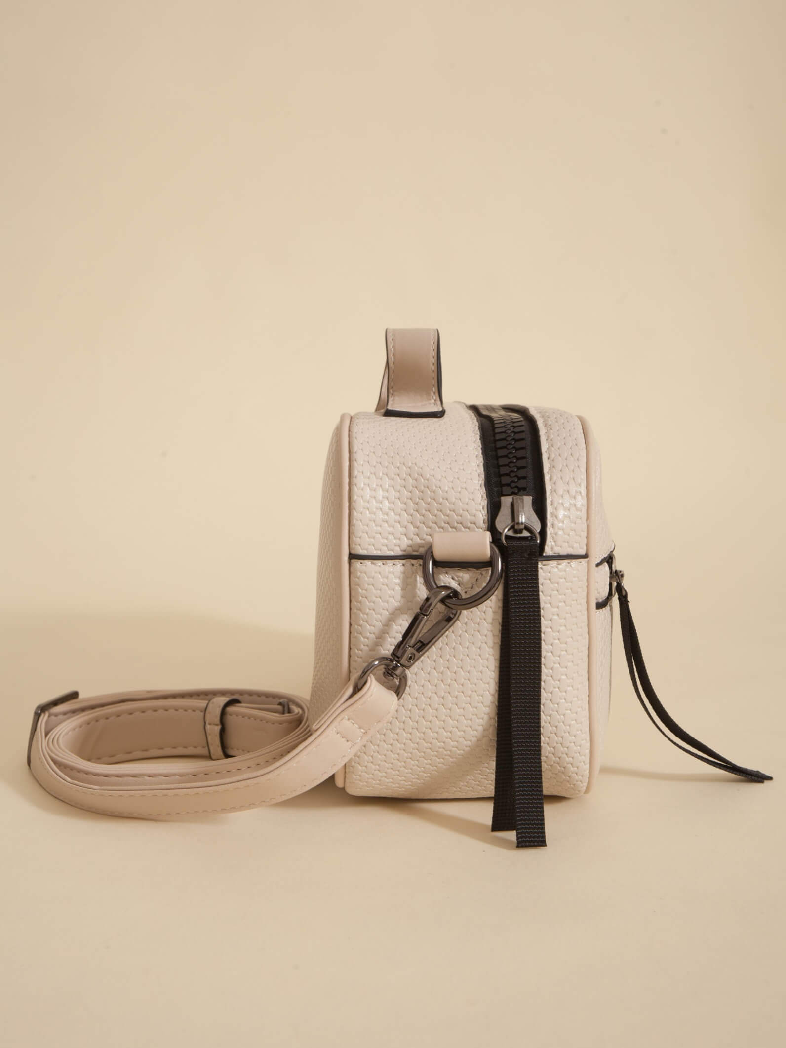 Bandolera Neceser Trama Crudo