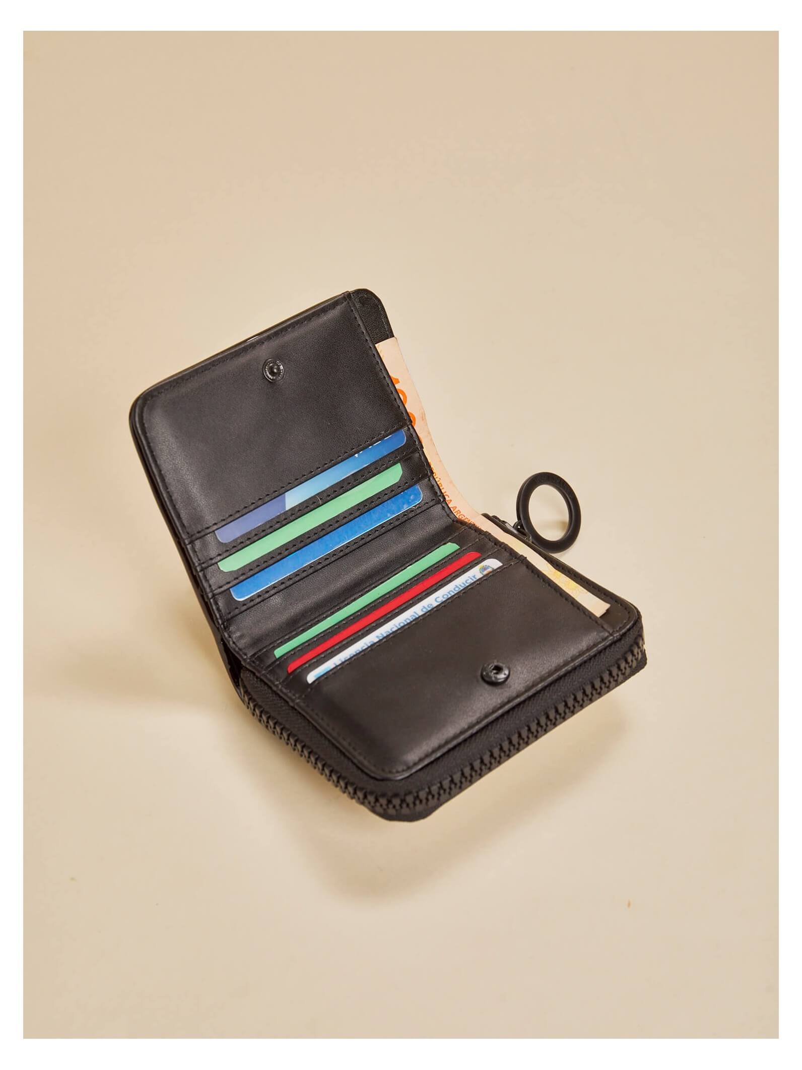 Billetera Mini Clara Negro