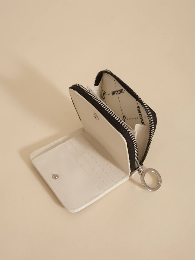 Billetera Mini Clara Beige