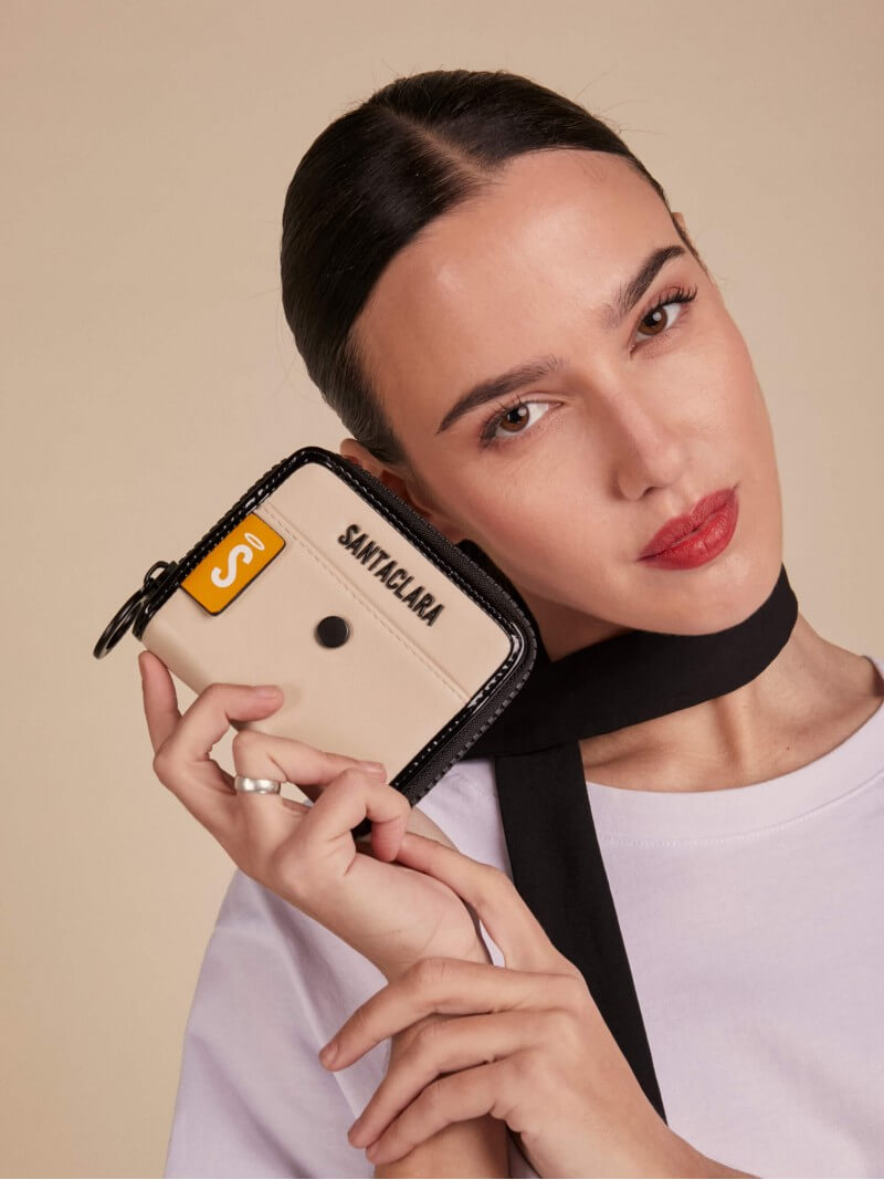 Billetera Mini Clara Beige