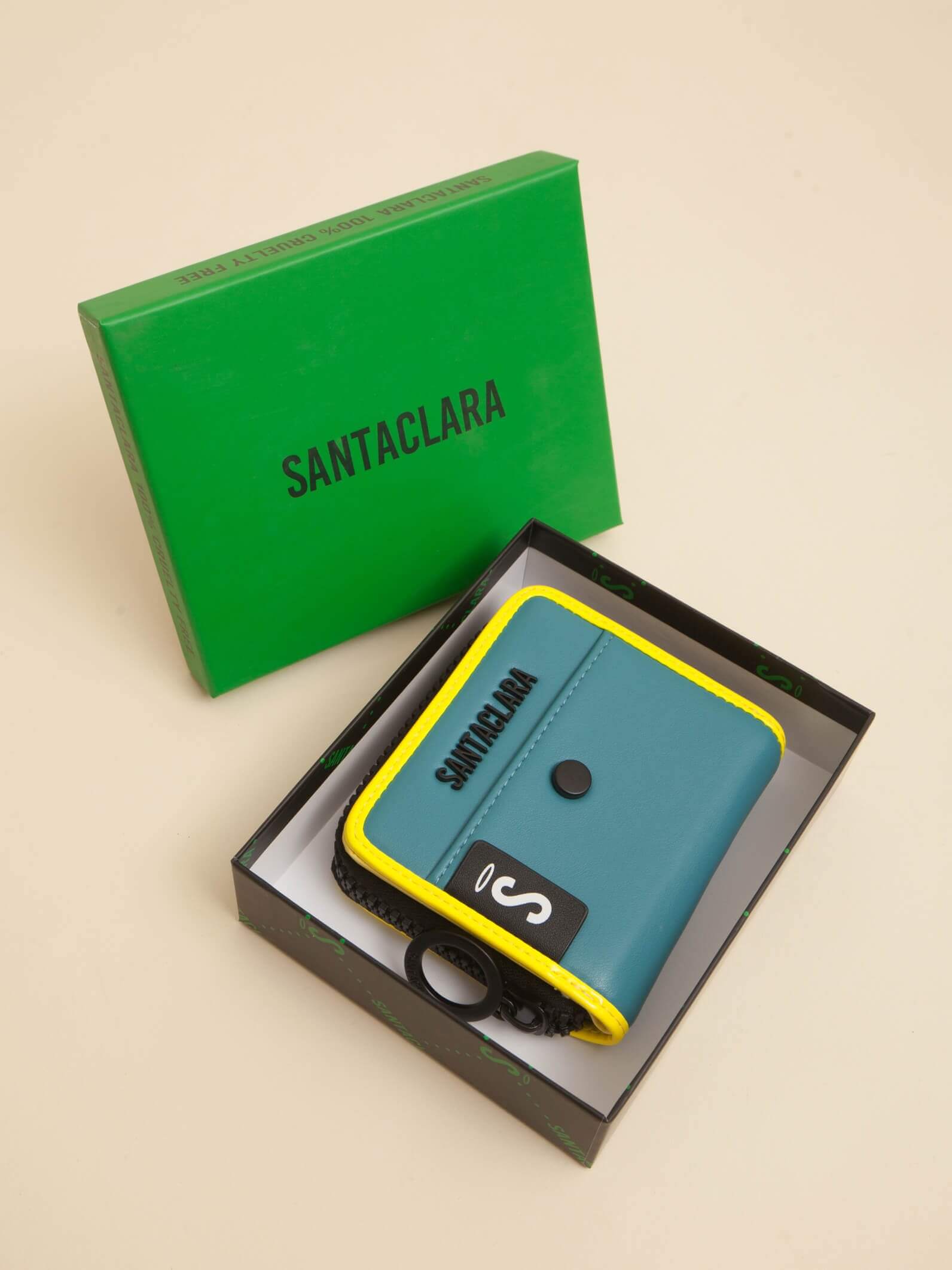 Billetera Mini Clara Aqua