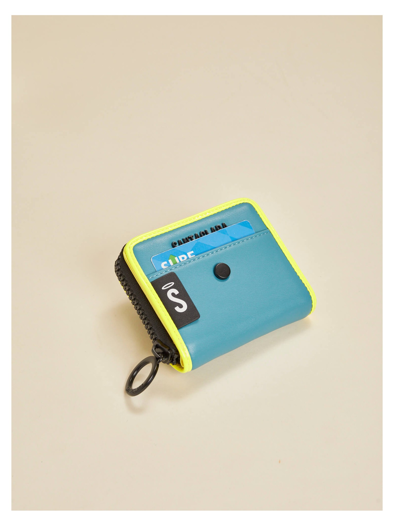 Billetera Mini Clara Aqua
