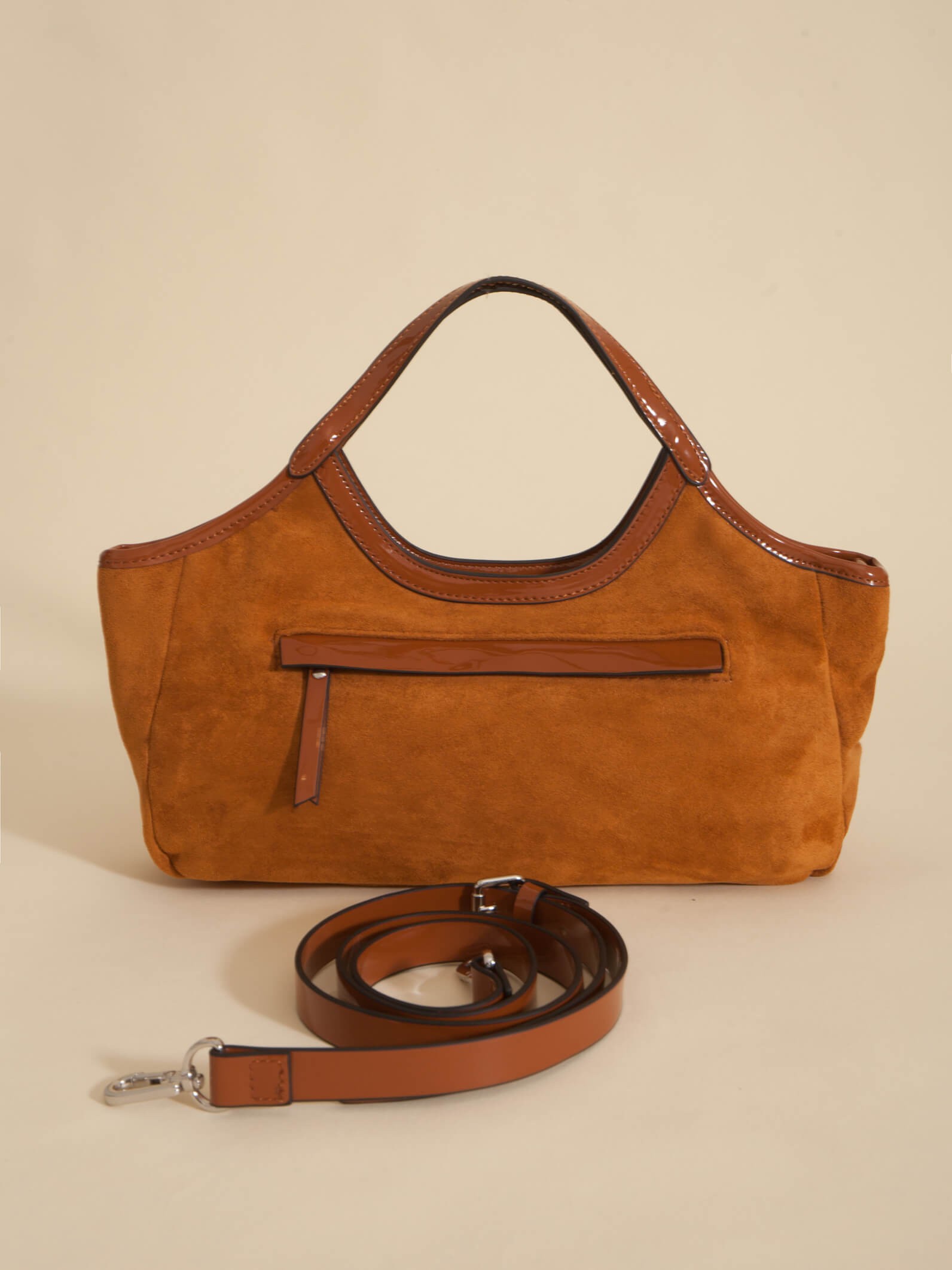 Bandolera Justina Marrón