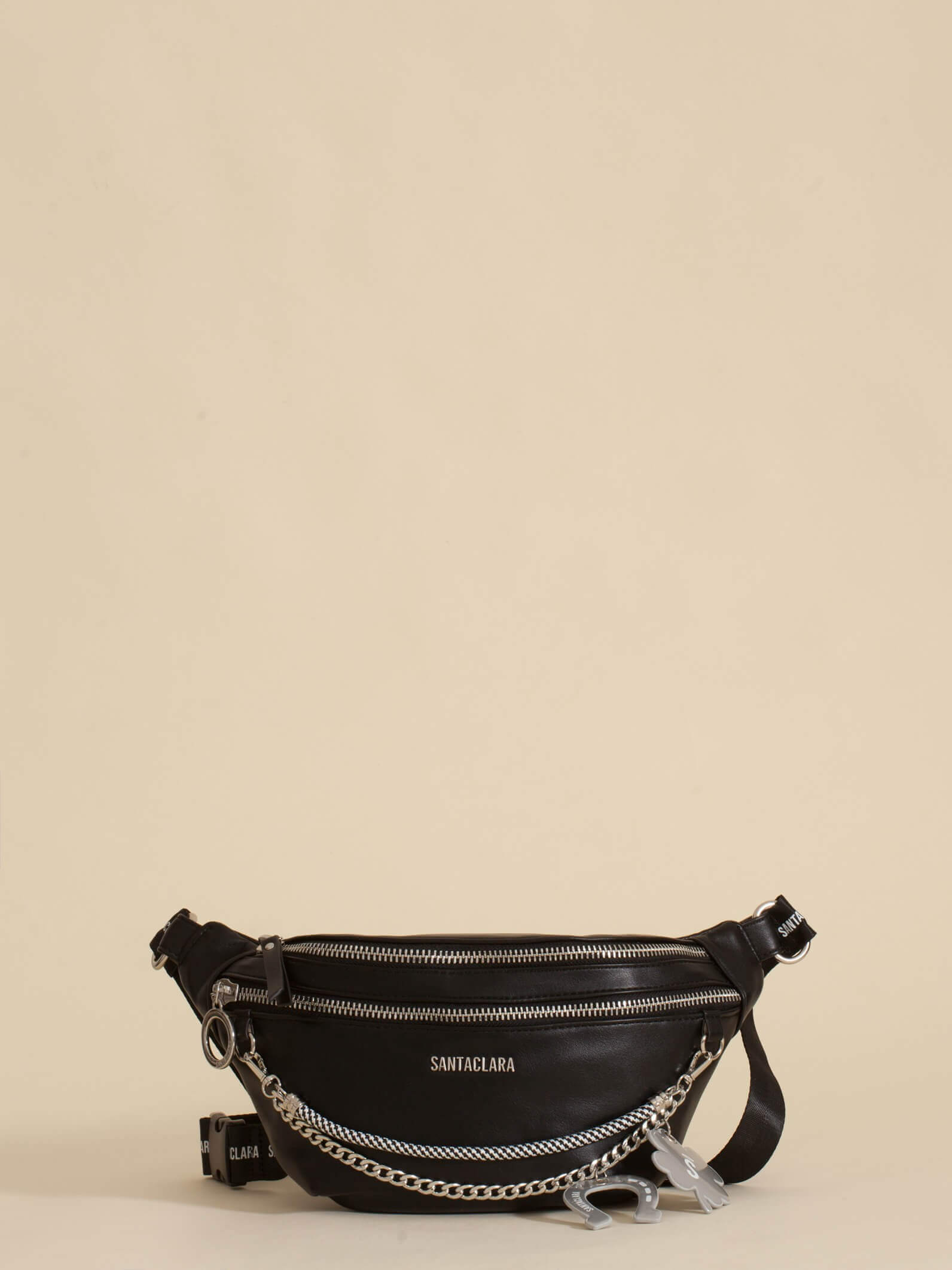Riñonera Maxi Lucky Charm Negro