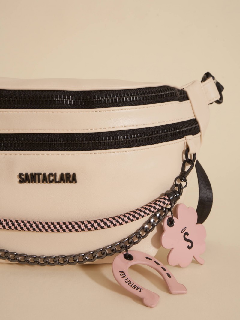 Riñonera Maxi Lucky Charm Crudo