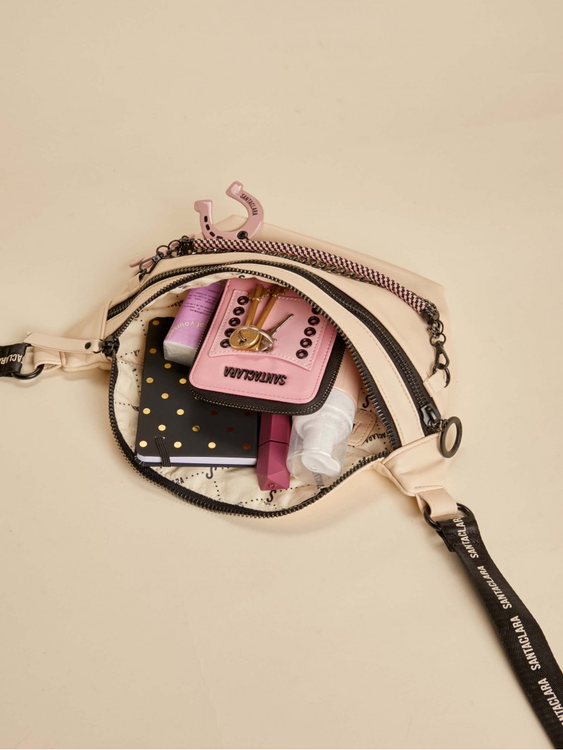 Riñonera Maxi Lucky Charm Crudo