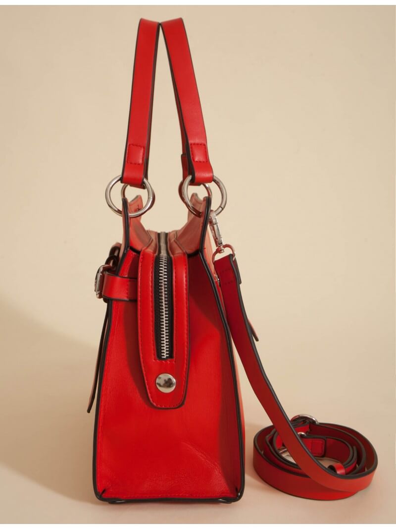 Cartera Ceiba Rojo Oscuro