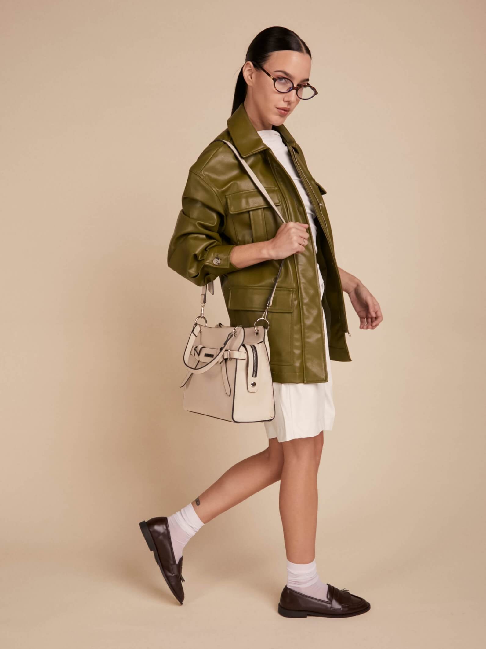 Cartera Ceiba Beige