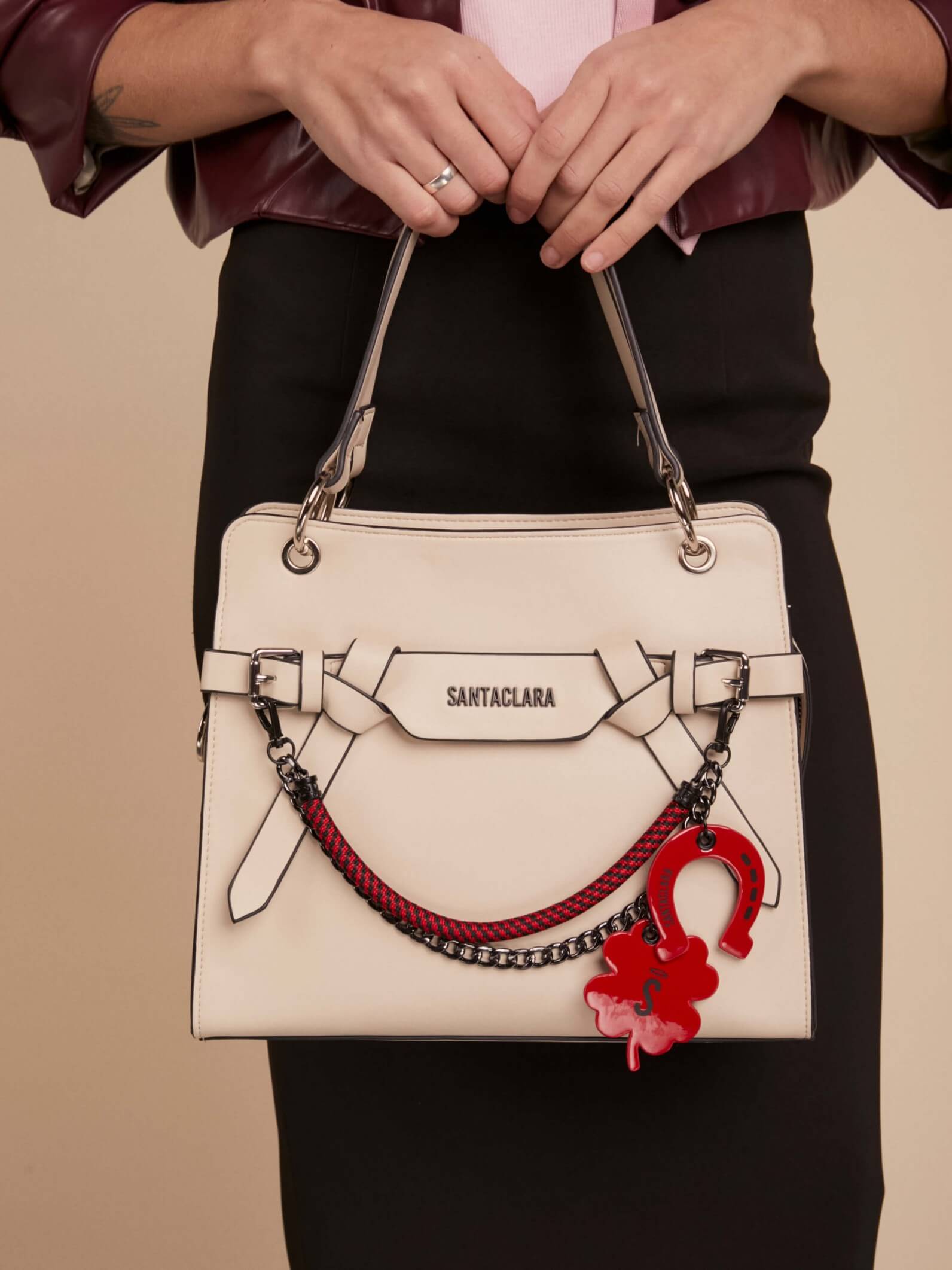 Cartera Ceiba Beige