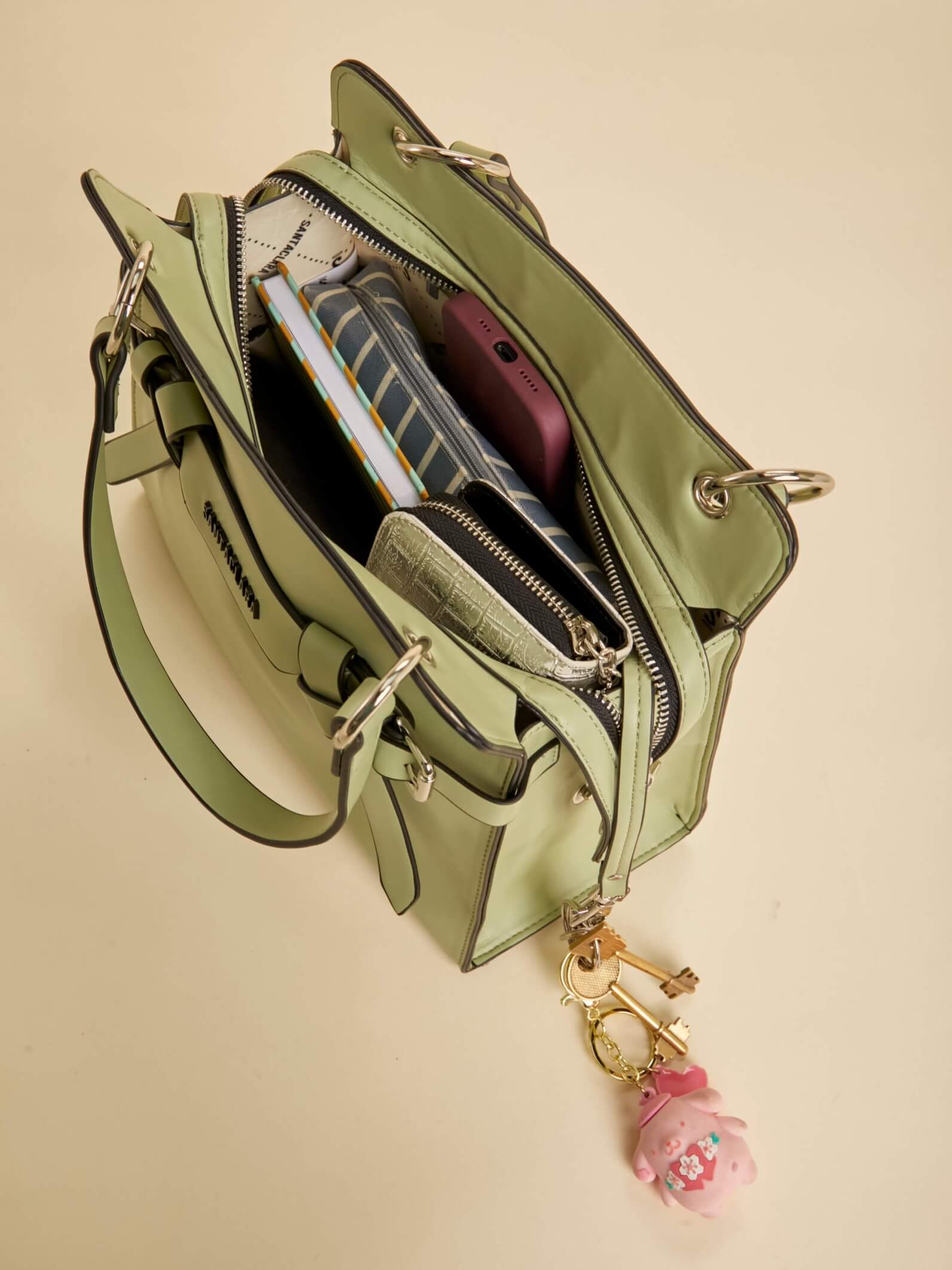 Cartera Ceiba Menta
