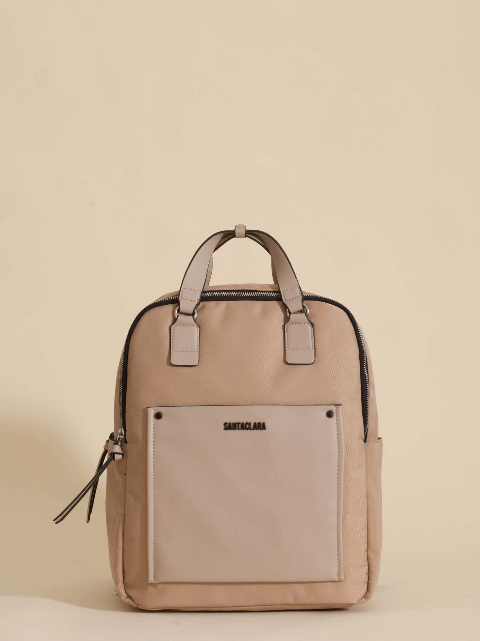 Mochila Nomi Porta Notebook Beige