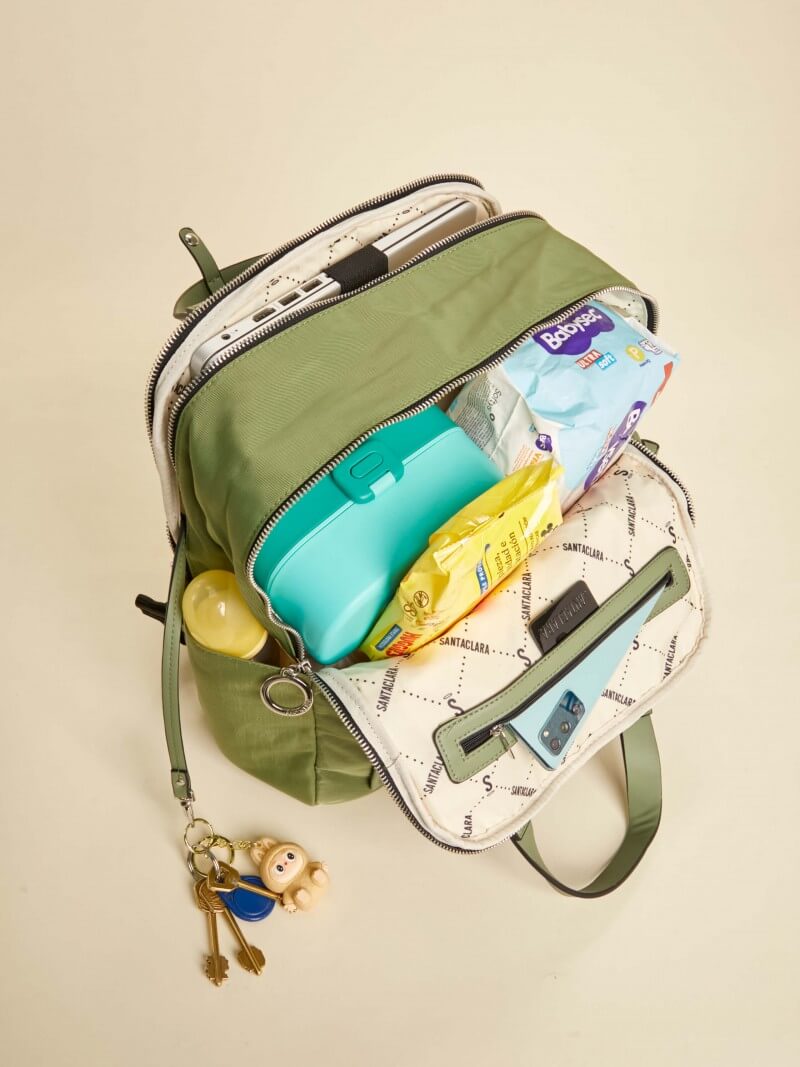 Mochila Nomi Porta Notebook Menta