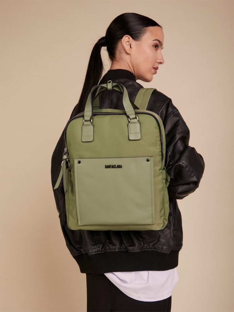 Mochila Nomi Porta Notebook Menta