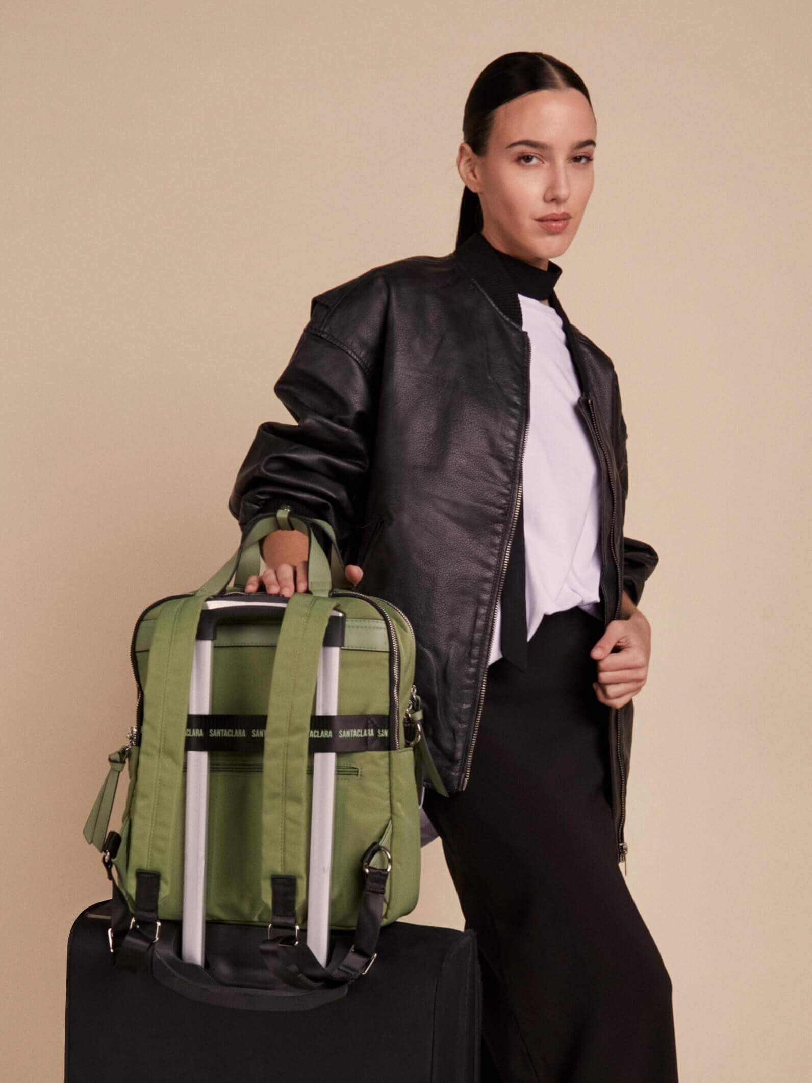 Mochila Nomi Porta Notebook Menta