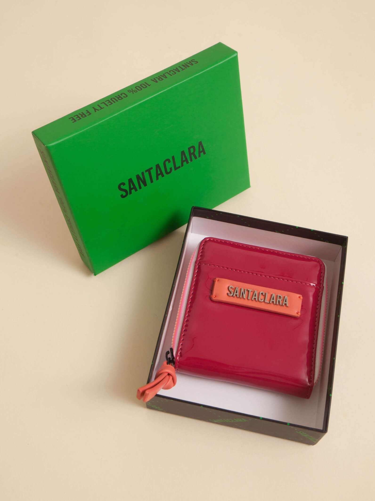 Billetera Mini Iris Púrpura