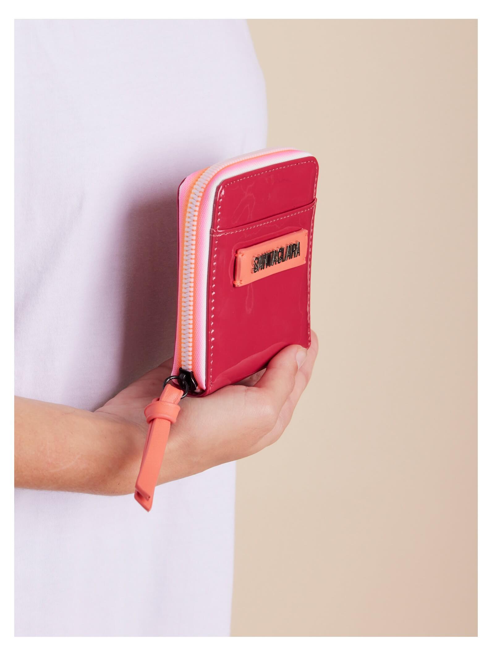 Billetera Mini Iris Púrpura