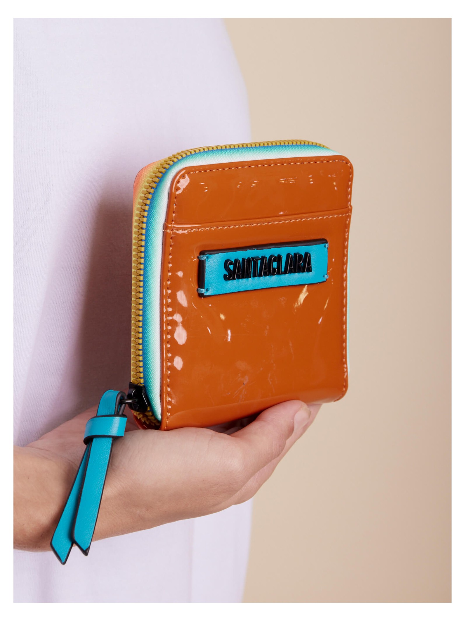 Billetera Mini Iris Ladrillo