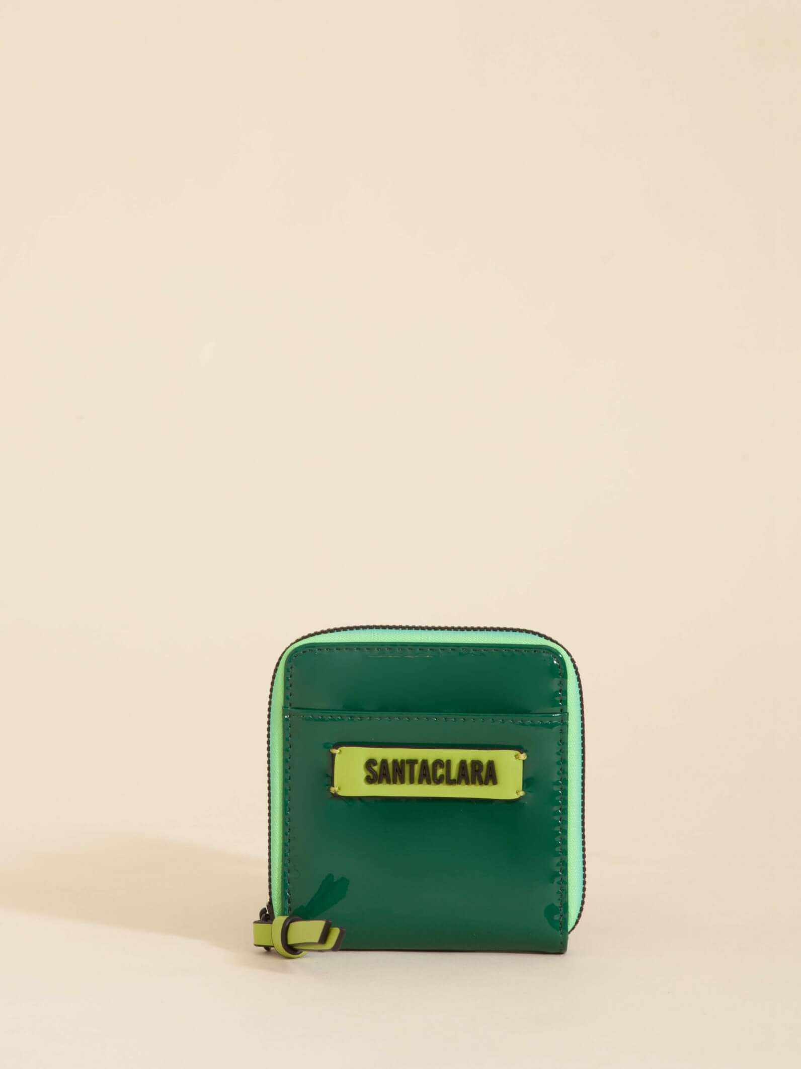 Billetera Mini Iris Verde