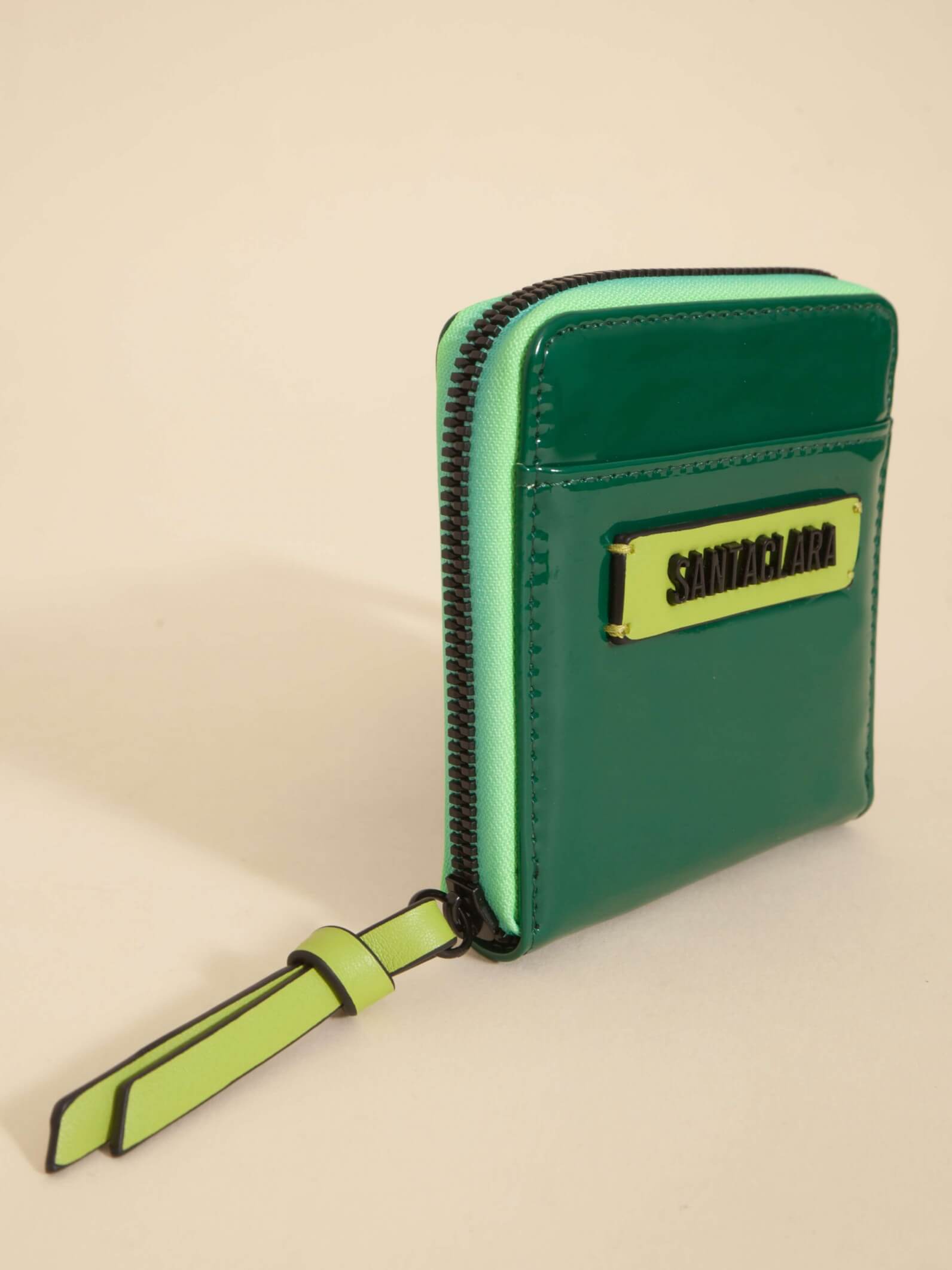 Billetera Mini Iris Verde